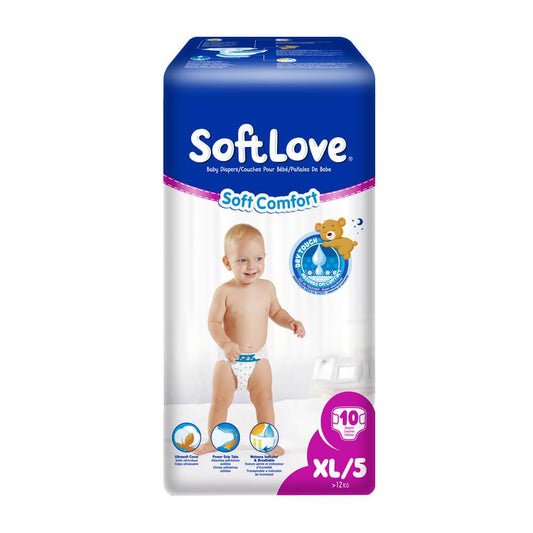 SoftLove Baby Diaper - Extra Large 10pcs