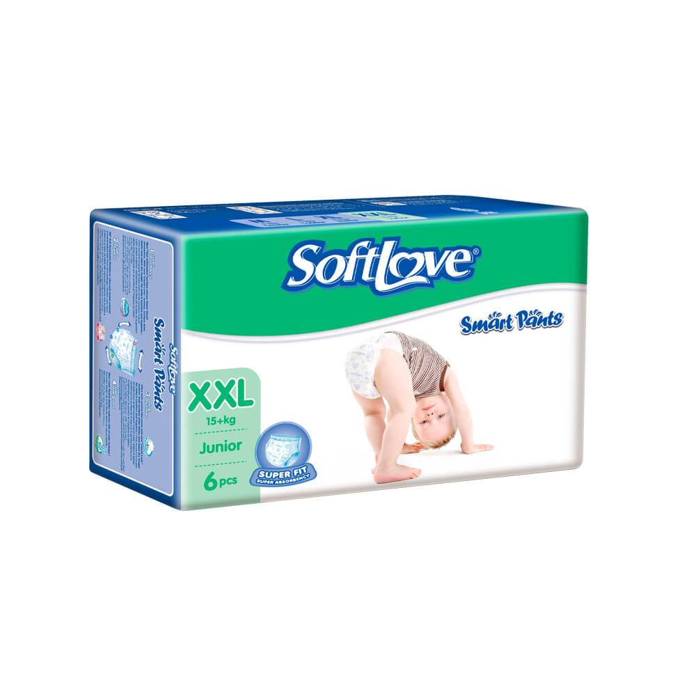 SoftLove Baby Pant - XXL 6pcs