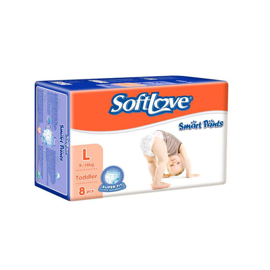 SoftLove Baby Pant - Large 8pcs