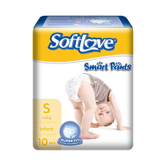 SoftLove Baby Pant - Small 10pcs