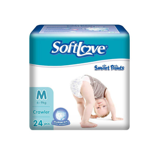 SoftLove Baby Pant - Medium 24pcs