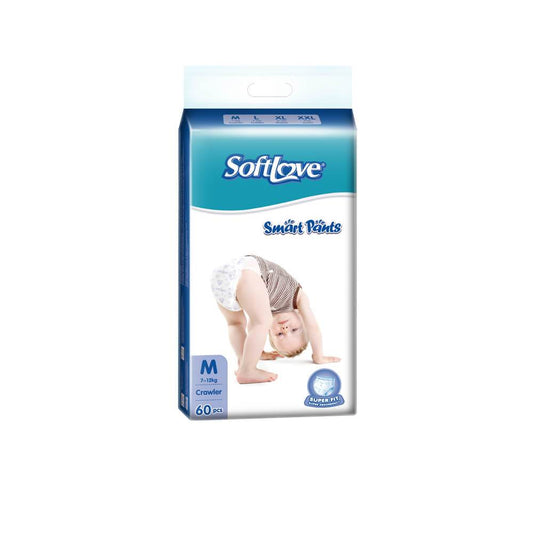 SoftLove Baby Pant - Medium 60pcs